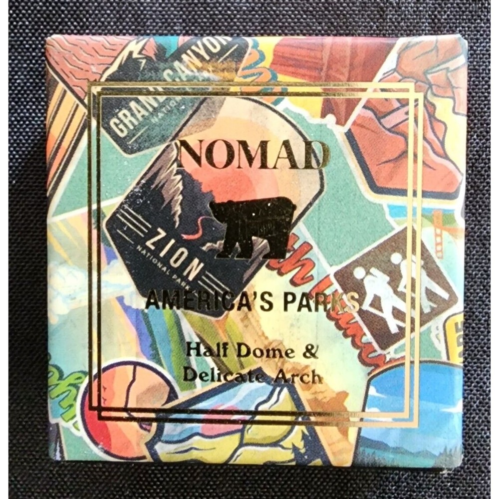 Nomad Intense Eyeshadow Matte Bear Brown and Shimmer Sandstone.  NIB